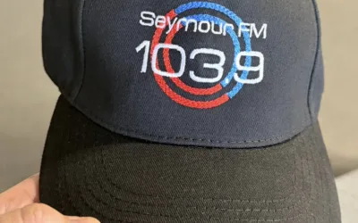 Support Seymour FM and grab yourself a stylish black cap.